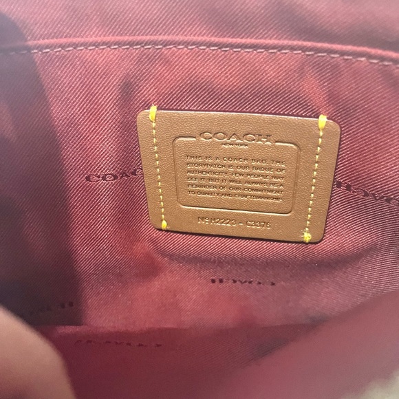 Authentic coach purse